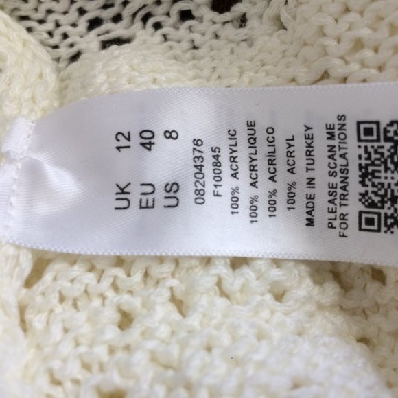 ASOS Square Neck Sweater US8 - Picture 6 of 9